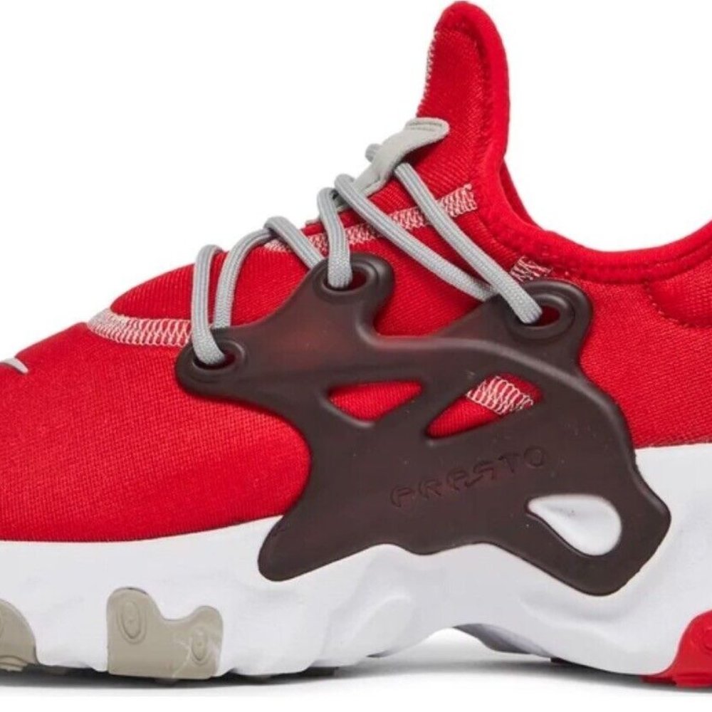 NIKE REACT PRESTO OHIO STATE BUCKEYES RUNNING SHOES DB3413-600 OSU MENS FB NEW - Picture 5 of 15